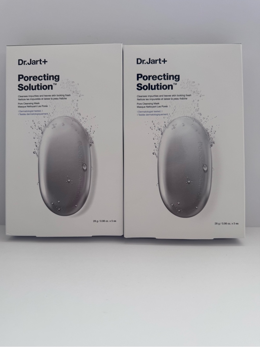Dr.Jart+ Porecting Solution™ Pore Cleansing Mask 2 Boxes, 10 Sheets
